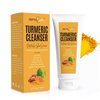 DERMAXGEN Turmeric Facial Cleanser - Natural Anti Aging Exfoliating, Nourish & Glowing Cleanser for Clearing Acne Scars, Age Spots, Sun Damage, Discoloration- 5 OZ