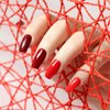 winthrop 12 Sheets Red Pink Yellow Series Solid Color Nail Wraps Full Stickers Nail Polish Strips, Valentine's Day DIY Self-Adhesive Women Nail Art Party Decor with 2 Pcs Nail Files (168 Pieces)