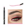 DNM Cat Eye Makeup Waterproof Neon Colorful Liquid Eyeliner Pen Make Up Comestics Long-lasting Black Eye Liner Pencil Makeup Tools (red)