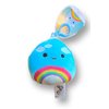 Squishmallows Official Kellytoy 3.5 Inch Clip On Bag Keychain Backpack Clips Squishy Soft Plush Toy Animal (Vera Rainbow)