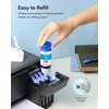 522 High Capacity (5 Bottles) Refill Ink Bottle Replacement for Epson Compatible 522 Ink Refill Bottles (Not Sublimation Ink) Use for ET-2803 ET-2800 ET-2720 ET-4800 Printer