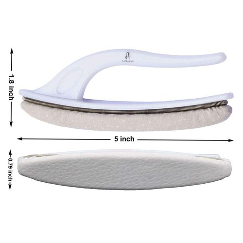 2 Pcs Premium Upgrade Chamois Nail Buffer for Nail Wax Cream, beUakso Nail Buffer Chamois