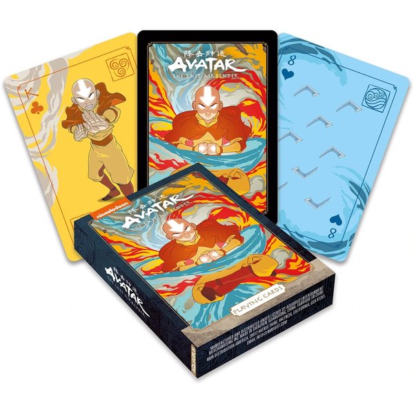 AQUARIUS Avatar Playing Cards - Avatar: The Last Airbender Shaped Deck of Cards for Your Favorite Card Games - Officially Licensed The Office Merchandise & Collectibles