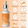 Brookethorne Naturals Gua Sha Oil for Face | Radiant Renewal Facial Oil for Gua Sha Massage & Dermaplaning | 100% Natural Hydrating Face Oil with Jojoba, Rosehip, Argan Oil & AHAs to Firm & Restore
