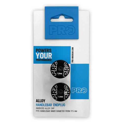 PRO Handlebar End Plugs Black, One Size