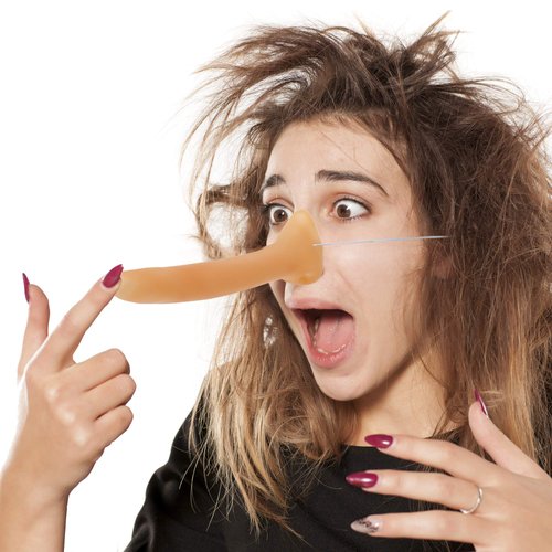 Skeleteen Pinocchio Long Nose Costume - Nose Extension For Fairy Tale Costumes - 1 Piece