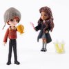 Wizarding World Harry Potter, Magical Minis Ron Weasley & Parvati Patil Set with 2 Doll Accessories, Easter Basket Gifts, Kids Toys for Ages 6 and up