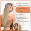 Full Shine Tape in Hair Extensions Human Hair 12Inch Color 18 Ash Blonde Fading to 22 and 60 Platinum Blonde Human Hair Extensions Tape in Invisible Tape in Hair Extensions Skin Weft Tape 30Gram 20Pcs