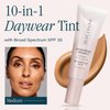 SKINN Enlightened Radiance 10-in-1 Tinted Sunscreen Broad Spectrum with SPF 30, (Medium) - Hydrating & Brightening Tinted Moisturizer for Face, Wrinkles & Fine Line - Lightweight Coverage Skin Tint