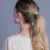 5 PCS Acrylic Cuff Hair Ties Acrylic Ponytail Holder Headband Elastics Scrunchies Hair Bands Hair Clip Barrettes Hair Accessories for Women Girls