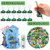 110 PCS Garbage Truck Party Favors, Garbage Trash Truck Tattoos Silicone Bracelets Keychains Stickers Badges for Garbage Truck Birthday Party Decorations Supplies Gifts for Kids Classroom Rewards