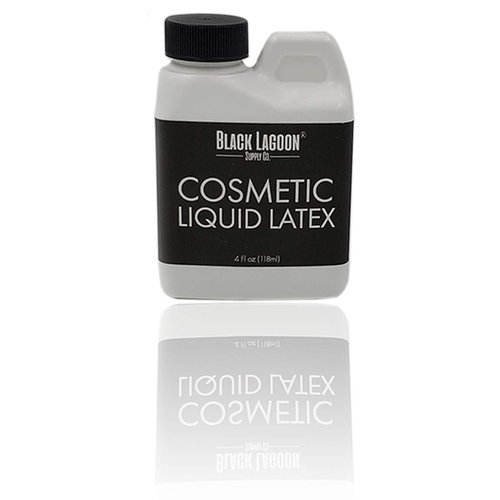 Cosmetic FX Liquid Latex 4.5 oz Jug - Developed for Sensitive Skin - Dries Clear! for Special Effects Makeup