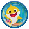 Amscan Round Plates, 7" (8-Pack) - Vibrant Premium Quality Party Plates, Perfect for Parties & Events, Baby Shark