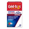 Cold-EEZE Natural Cherry Zinc Lozenges, Homeopathic Cold Remedy, Reduces Duration of the Common Cold, Sore Throat, Cough, Congestion, and Post Nasal Drip, 25 Count