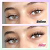 Natural Lashes Fluffy False Eyelashes Wispy Lashes 3D Volume Strip Lashes 14mm D Curl Fake Eyelashes with Clear Band 10 Pairs Eye Lashes by Calphdiar