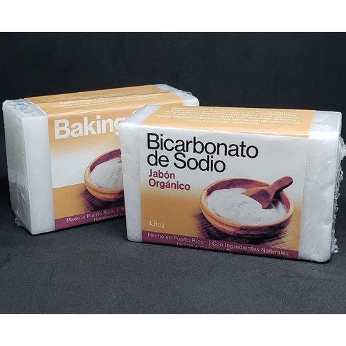 Baking Soda soap bar by Prorganics (140g) Huge 4.8oz!