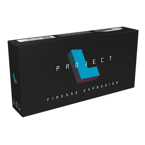 Boardcubator Project L Finesse Board Game Expansion - Enhance Your Strategy with Goals and Credits! Puzzle Strategy Game for Kids & Adults, Ages 14+, 1-4 Players, 20-40 Mins, Made