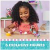 Gabby's Dollhouse, Travel Themed Figure Set with a Gabby Doll, 5 Cat Toy Figures, Surprise Toys & Dollhouse Accessories, Kids Toys for Girls & Boys 3+