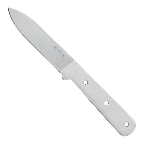 Condor Tool & Knife Kephart Blade Blank - 1075 High Carbon Steel Knife Blanks with a Polished Finish - Fixed Blade Knife Blanks for Knife Making - Product is Sold Without Sheath - 4.5 in Blade - 3.5oz