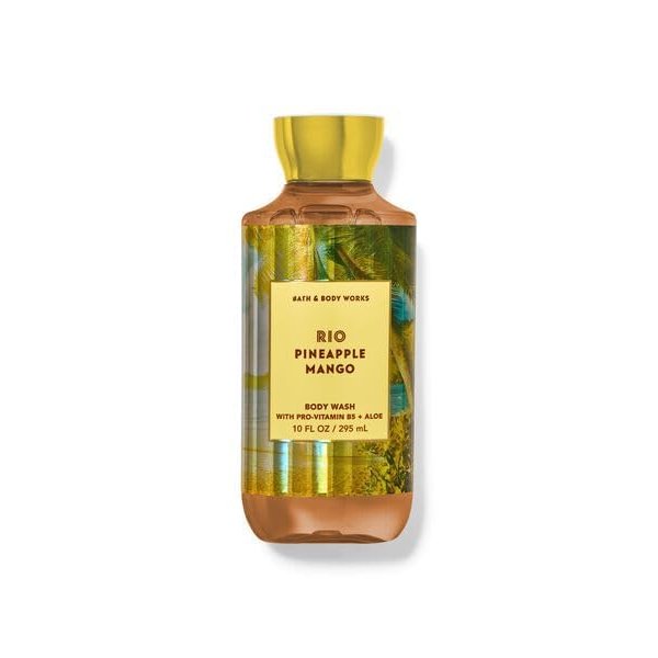 BBW White Barn RIO PINEAPPLE MANGO Shower Gel 10 fl oz / 295 mL