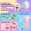 Veitch Fairytales Pet Care Play Set Doctor Kit for Kids & Toddlers, Veterinarian Kit Vet Pretend Play Set & Doctor Costume for Kids, Toy Medical Kits Doctor Playset Gift for 3+ Year Old Boys Girls