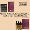 ZAHRA Today's Lavish Trio Face Serum Travel Pack - Hyaluronic Acid, Vitamin C & Retinol - Combat Aging, Dark Spots & Wrinkles (3 Vials, 0.17 Fl Oz Each)
