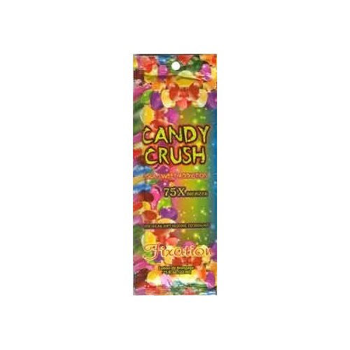 5 Candy Crush 75x Bronzer Tanning Lotion Packets by Fixation