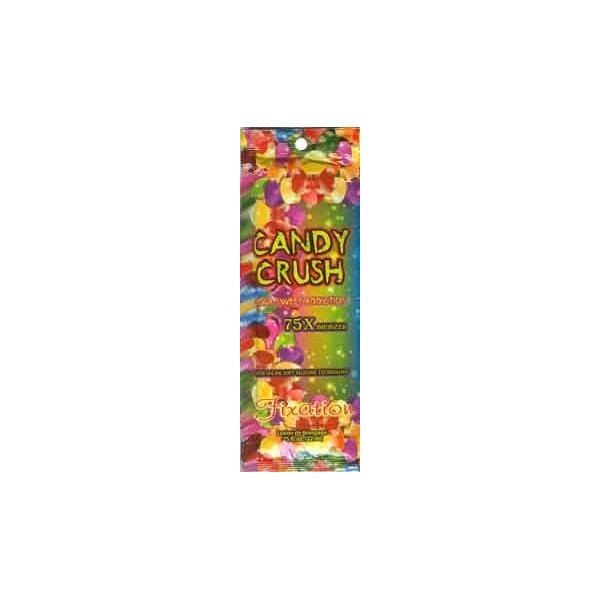 5 Candy Crush 75x Bronzer Tanning Lotion Packets by Fixation