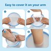Qinaoco Waterproof Cast Cover Arm Kids, Teen Short Arm Cast Protector for Shower, Shower Sleeve for Arm Cast Bag, Arm Cover for Showering After Surgery Comfortable Watertight Seal Reusable