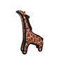 TUFFY -World's Tuffest Soft Dog Toy - Zoo Giraffe - Made Durable, Strong & Tough. Interactive Play (Tug, Toss & Fetch). Machine Washable & Floats. (Combo Pack #1)