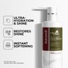 Conditioner Deep Restores Argan Oil Herbal Essence Hair Treatment Smooth Glossy for Dry and Damaged Hair 500ml 16.9 Oz
