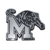 University of Memphis Tigers Chrome Metal Car Emblem