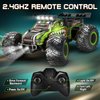 Remote Control Car, Rc Cars for Boys Age 6-8 8-12, 2.4Ghz All Terrain Rc Truck Toys with Headlights and Car Body Lights, 20 KM/H Off Road Remote Control Monster Truck, Ideal Gift for Kids 6 7 8 9 10+