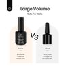 Beetles Matte Gel Top Coat - 15ML No Wipe Matte Top Coat U V Soak Off Nail Lamp Polish Matte Nail Polish Finish and Long Lasting Gift Set for Women Kit