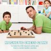 Magnet Game,Magnetic Chess Game,Table Top Magnetic Chess Fun Family Games for Kids and Adults,Magnetic Rocks Game Puzzle Toy Family Party Strategy Game for Boys and Girls