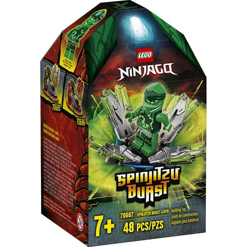 LEGO NINJAGO Spinjitzu Burst - Lloyd 70687 Ninja Playset Building Kit Featuring Ninja Action Figure (48 Pieces)