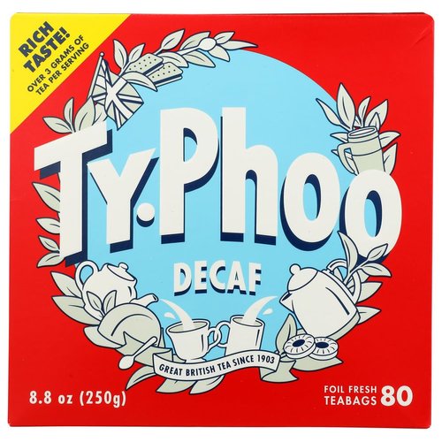 Typhoo Tea Decaf Tea Bags, 80 Count