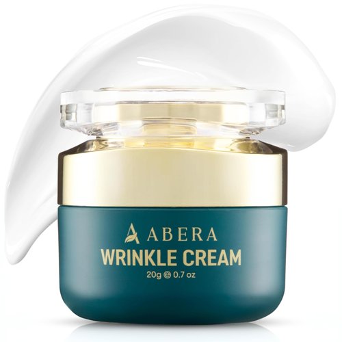 ABERA Anti-Wrinkle Face Cream, Anti-Aging Moisturizer for Fine Lines & Wrinkles, Hydrating Face Cream for Sensitive Skin, 0.7oz