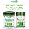 MacroLife Naturals Macro Greens Powder 38 Superfood Probiotic Antioxidant Enzyme & Herbal Supplement Immunity Energy Cleanse - Non-GMO Vegan Gluten-Free Dairy-Free - 10oz (30 Servings)