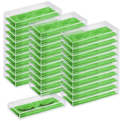 Empty Lash Boxes for False Eyelashes - 30 Pack Lash Cases, Customizable Eyelash Packaging, Bulk L...
