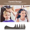 URAQT Hair Comb Set, 6Pcs Wide Tooth Hair Comb Styling Set, Professional Shaping & Wet Pick Pompadour Comb, Anti-Static Hairdressing Comb Curl Wet Comb for Men and Women Hair Hairstyle