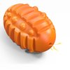Doudele Squeaky Dog Toys Dog Toys Dog Toys for Aggressive chewers Dog Toy Puppy Toys Interactive Dog Toys Dog chew Toys Puppy Essentials pet Supplies (Orange)