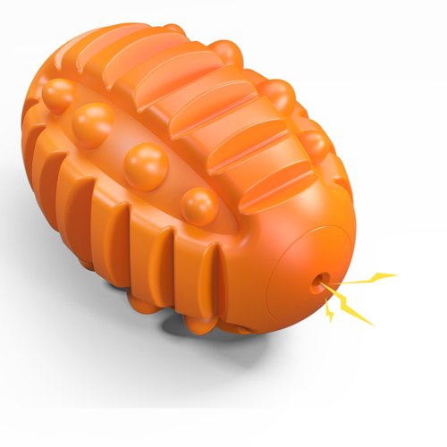 Doudele Squeaky Dog Toys Dog Toys Dog Toys for Aggressive chewers Dog Toy Puppy Toys Interactive Dog Toys Dog chew Toys Puppy Essentials pet Supplies (Orange)
