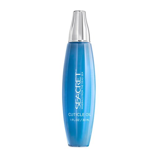 SEACRET CUTICLE OIL: Dead Sea Mineral Nail Care Treatment with Calendula, Argan, Jojoba, Sweet Almond, & Grape Seed Oils, and Vitamin E, Protects and softens All Nail Types, Made in Israel (30ml)