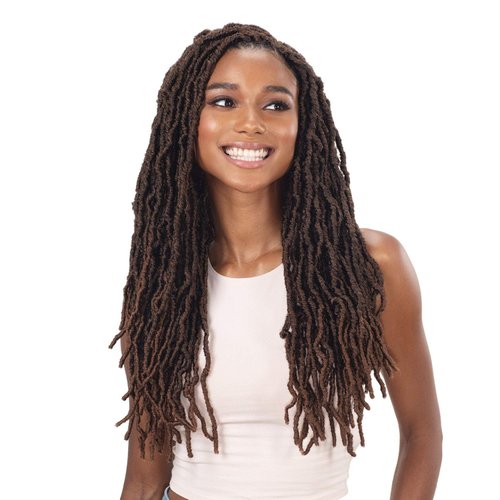 FreeTress Crochet Braids 3X Bona Loc 18" (2 Dark Brown)