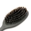 Flair Brush Medium Bristle/Nylon Boar Hair Brush with Soft Touch Handle