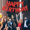 Accevo Red Happy Birthday Banner 16 Inch Mylar Foil Letters Balloons Happy Birthday Balloon for Kids, Child, Adults, Boys & Girls Birthday Banner Birthday Party Decorations Supplies