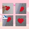 24 pcs Red Heart Shape Iron on Patches, Red Hearts Patches, Red Heart Iron on Patch, Tiny Red Heart Patches, Cute Mini Heart Iron-on sew-on Patches, Heart Shaped Iron On Patches