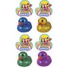 JA-RU Giant Glitter Rubber Ducks (4 Rubber Duckies Assorted) Baby Bath Toys & Pool Beach Essentials. Stress Relief Sensory Play Fidget Toy. Bulk Pinata Filler Stocking Stuffer. 4343-4s