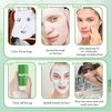 5PCS Green Tea Face Sheet Masks Set, 2PCS Oil Control Long Lasting Moisturizing Blackhead Remover Facial Mask Clay Stick, Deep Pore Cleansing Face Mask Skin Care for All Skin Types（7PCS）
